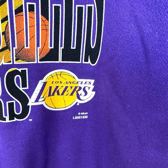 NWT women’s vintage Los Angeles Lakers sweatshirt. Size extra large. - Picture 4 of 8
